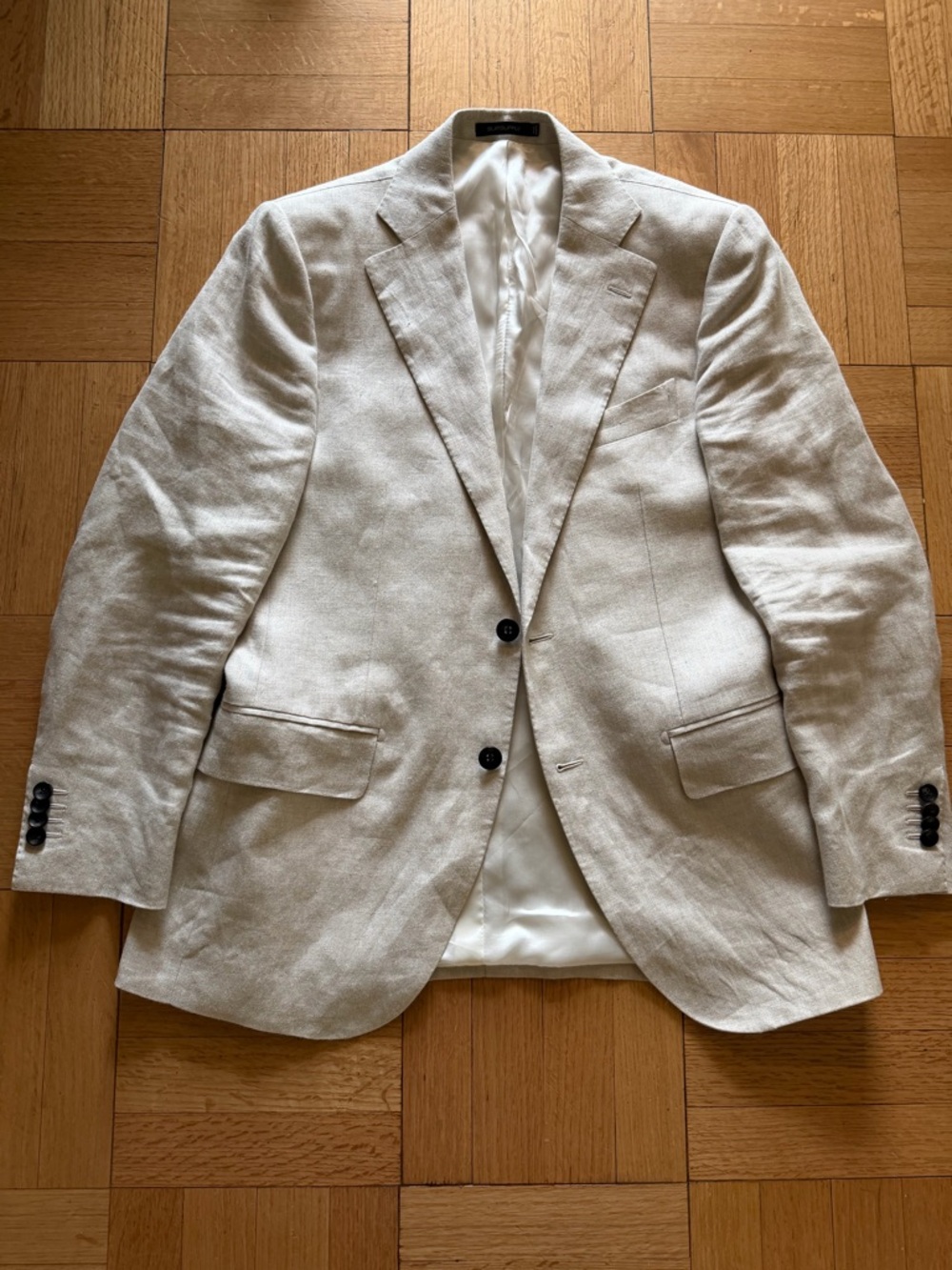 Suitsupply 100% Linen Two-Button Blazer